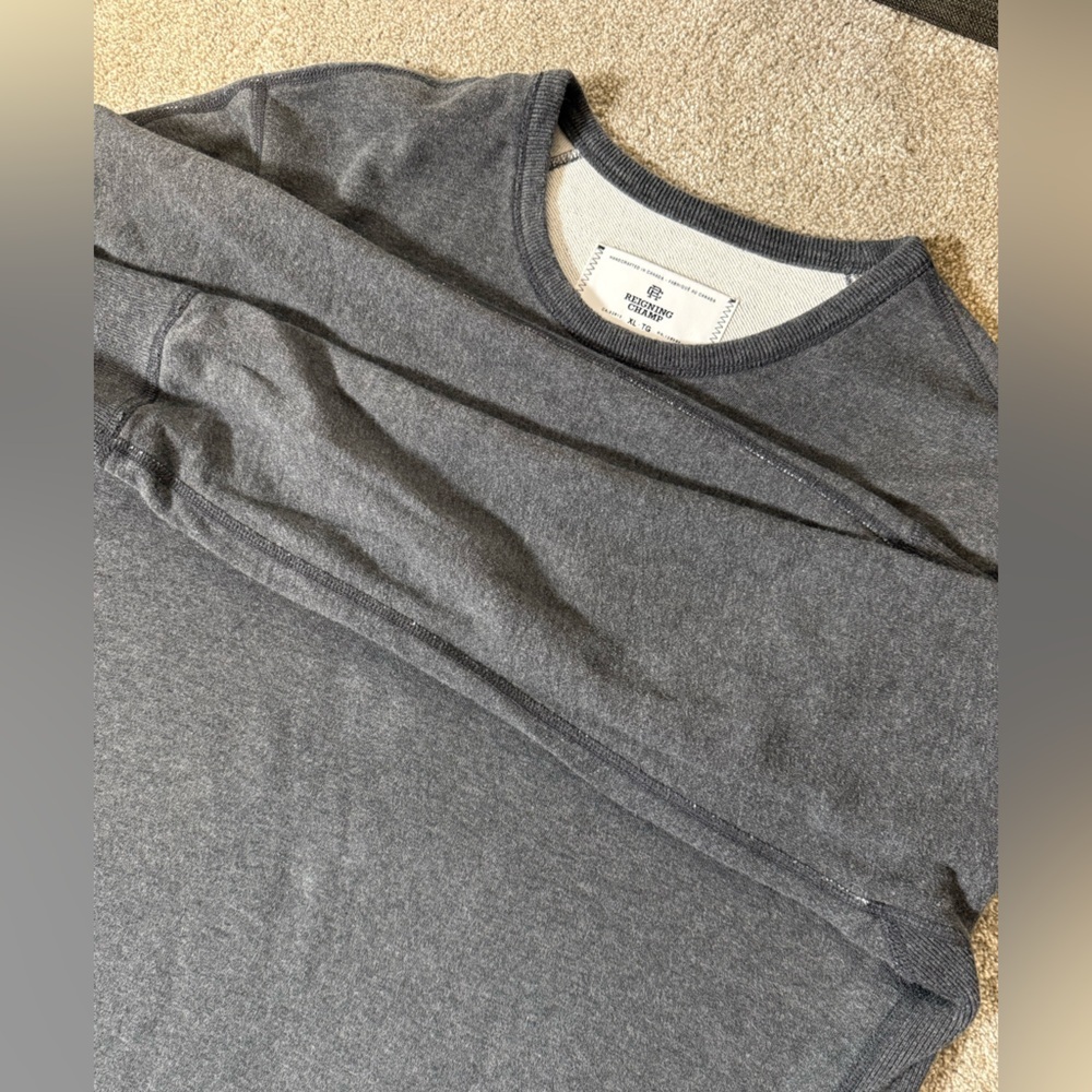 Men’s Reigning Champ Crewneck | Size XL